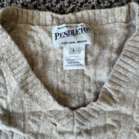 True Vintage Pendleton Short sleeve Sweater - Picture 1 of 6